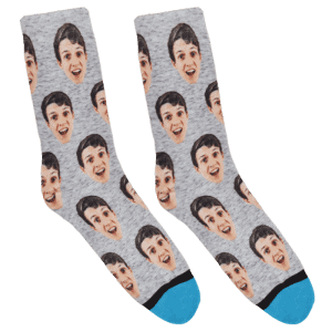custom face socks for father's day