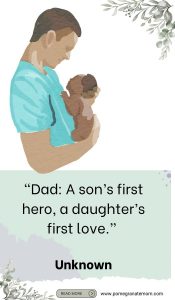 First father's day quotes and messages